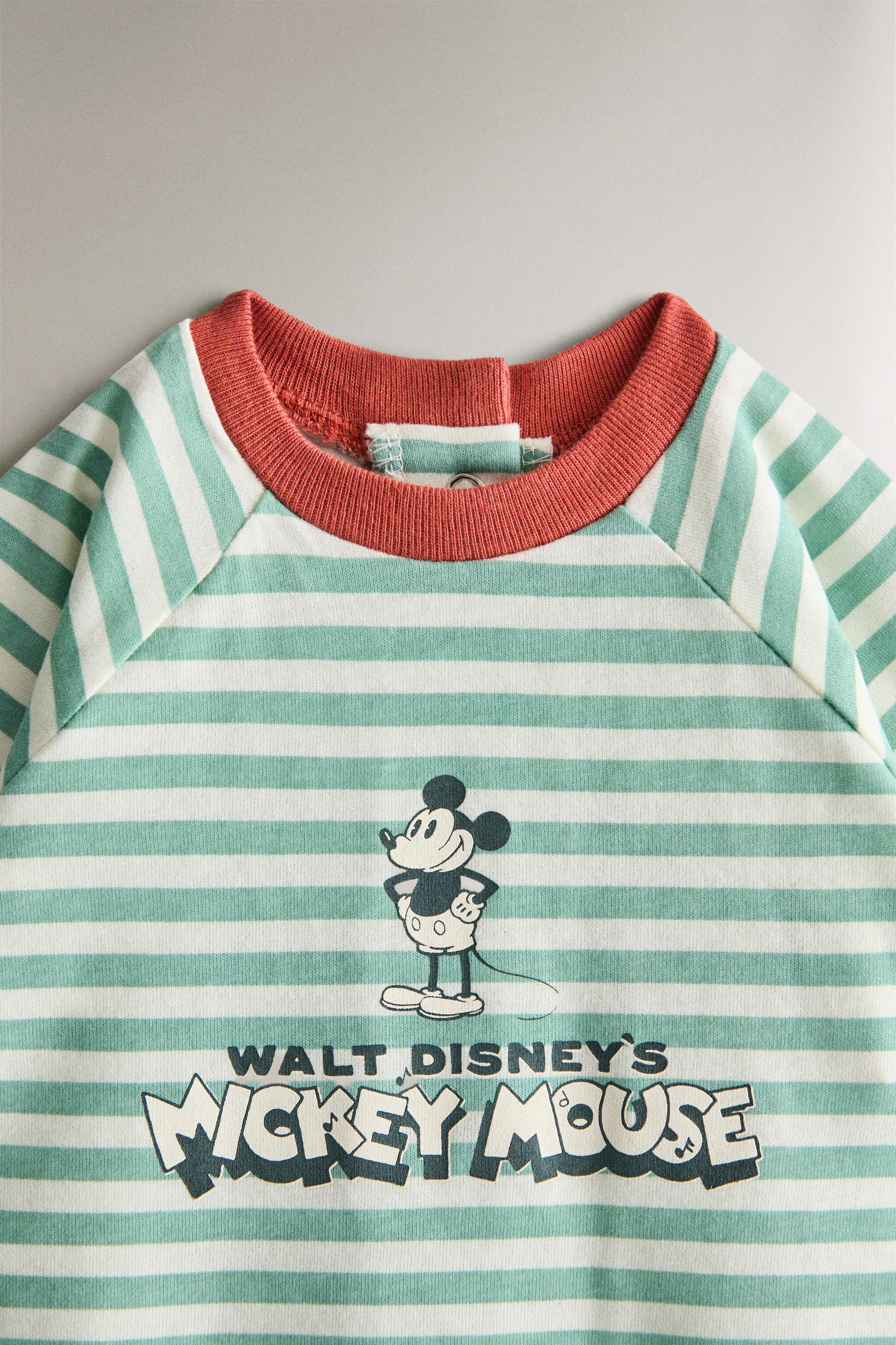 MICKEY MOUSE ©DISNEY BABY FOOTED ROMPER